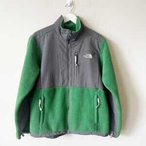 The North Face Denali Fleece Jacket Size Womens L Green Polartec Vintage Y2K